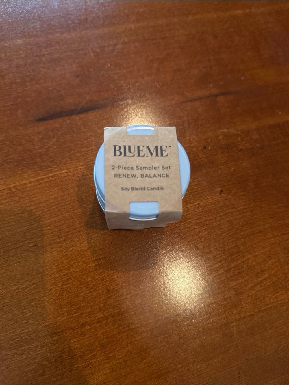 Blueme 2 piece sampler set candles